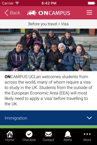 ONCAMPUS UCLan Pre-Arrival screenshot 3