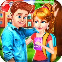 High School Crush for Girls app icon