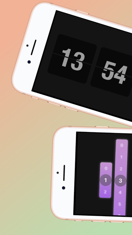 创意时钟 - 极简创意无广告附带桌面小部件翻页全屏极简时钟 screenshot-4