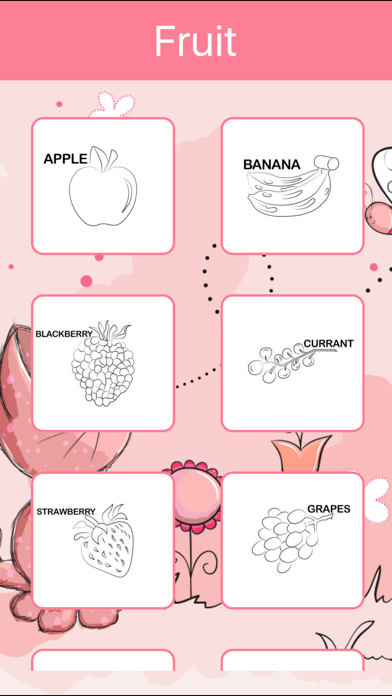 Screenshot #3 pour Livre à colorier de fruits et légumes pour enfants