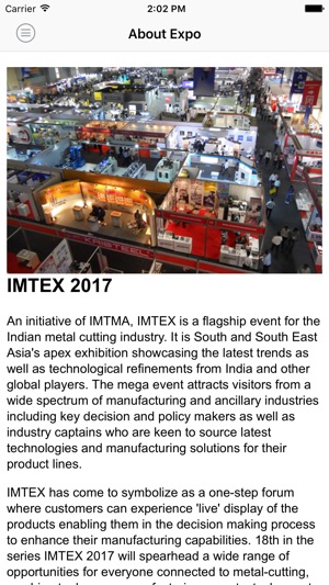 IMTEX 2017 / ToolTech 2017(圖2)-速報App