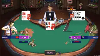 Super Blackjack Battle 2 Turbo Edition - The Card Warriors - Screenshot 3