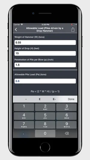 Pile and Piling Calculator screenshot 3