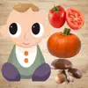 Baby Vegetables Games - Kids English Flashcards delete, cancel