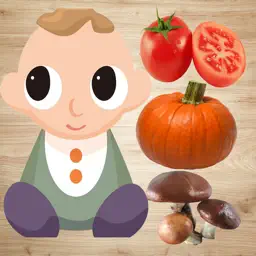 Baby Vegetables Games - Kids English Flashcards app icon