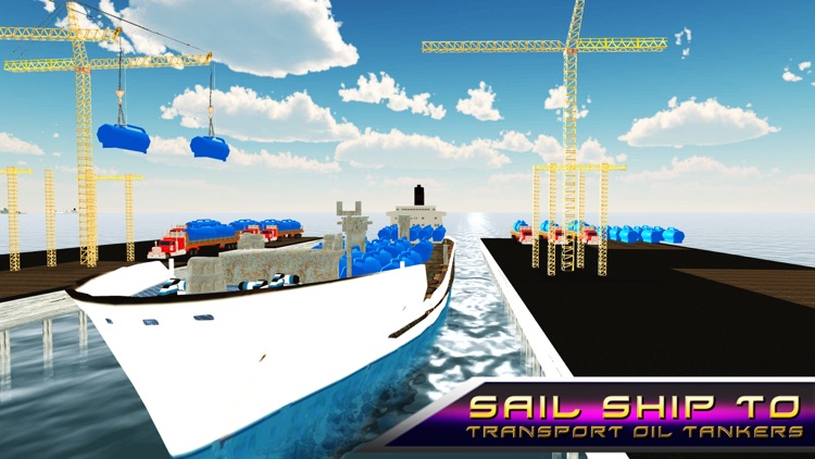 Oil Tanker Transport Ship 2017 & Cargo Supply Game screenshot-4