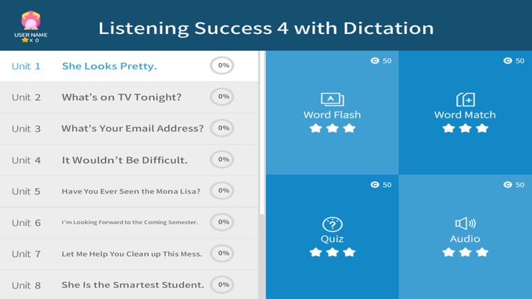 Listening Success 4 with Dictation