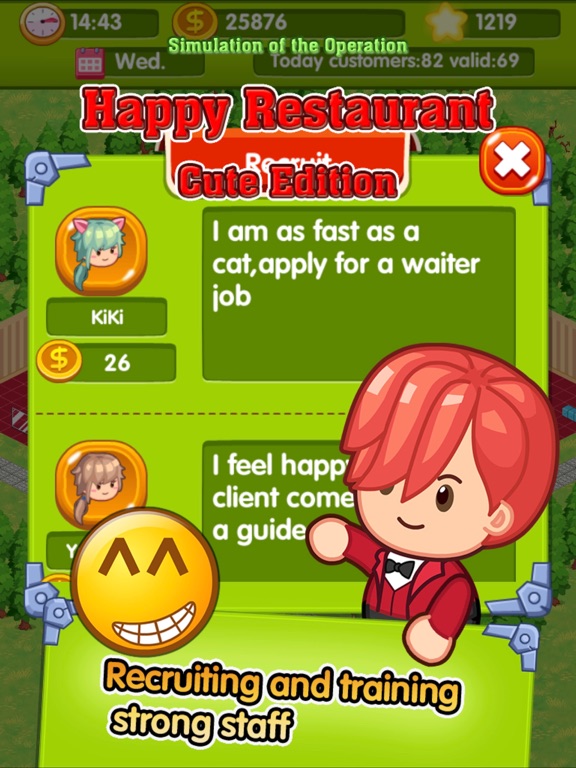 Screenshot #6 pour Happy Restaurant cute edition
