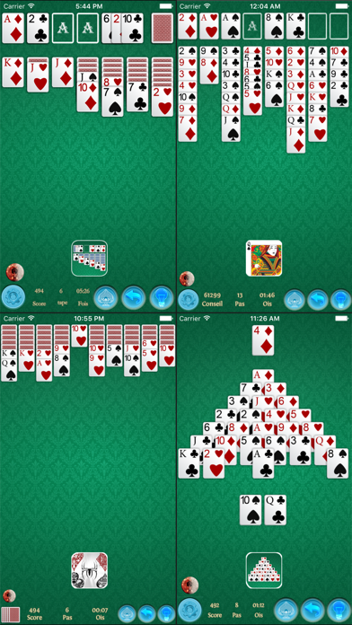 Screenshot #1 pour Collection Solitaire