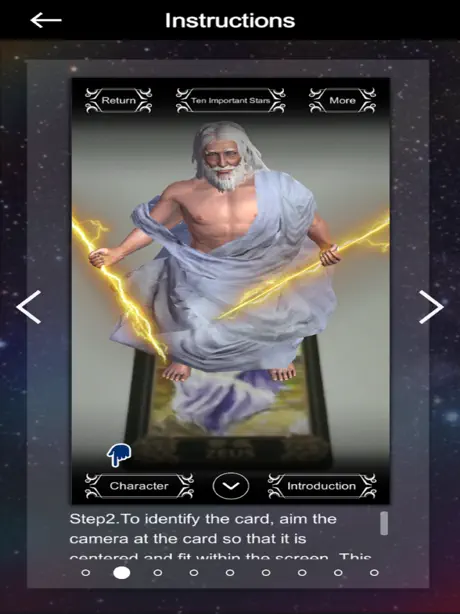 Zeus Sensor Tarot - Augmented Reality