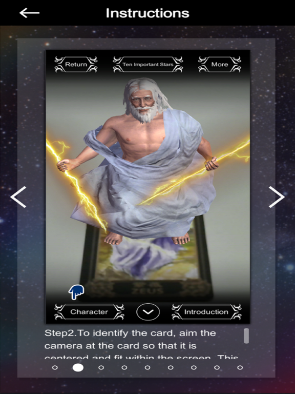 Screenshot #5 pour Zeus Sensor Tarot - Augmented Reality