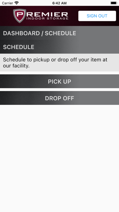 Premier Client Portal Screenshot