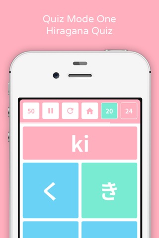 Pastel Daily Kana Quiz (Hiragana & Katakana Test)のおすすめ画像2