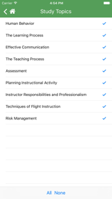 2017 FAA Test Prep - Fundamentals of Instructing screenshot