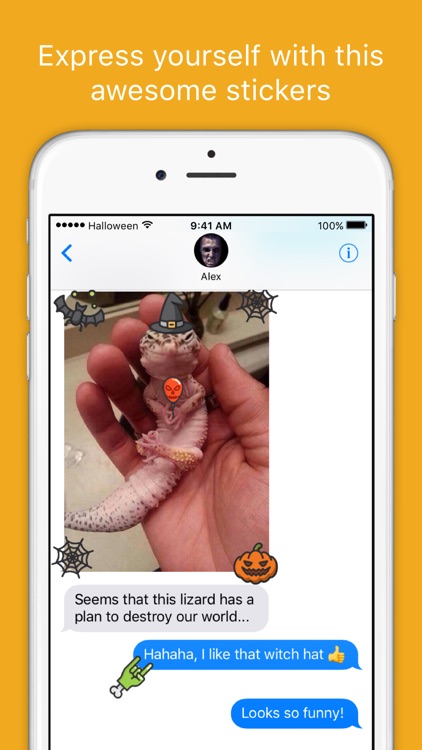 iHalloween stickers - Scary Halloween Sticker Pack screenshot-3