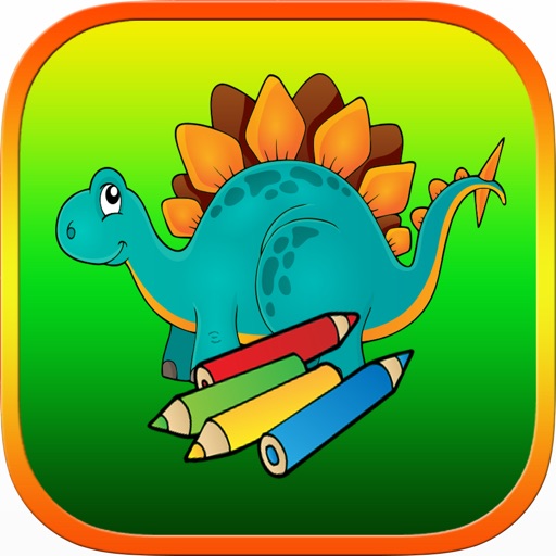 Educational Dinosaurs Activities Coloring Pages iOS App