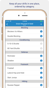 Volleyball Drill Down screenshot