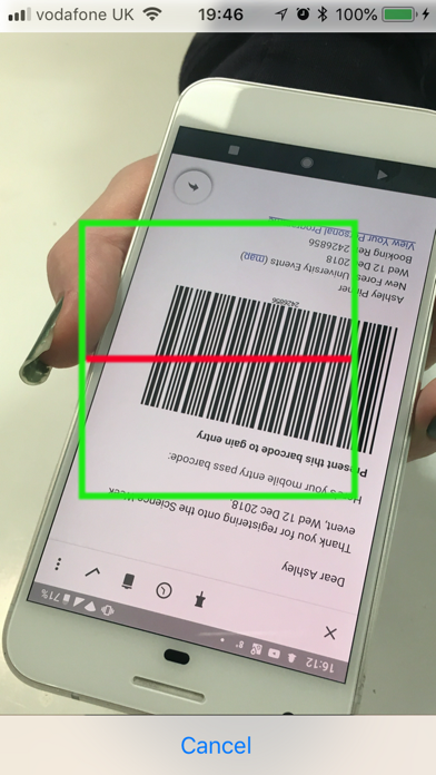 EventDayScanner Screenshot
