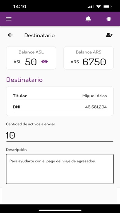 Billetera San Luis Screenshot