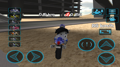 Screenshot #1 pour Xtreme Motorcycle Racing
