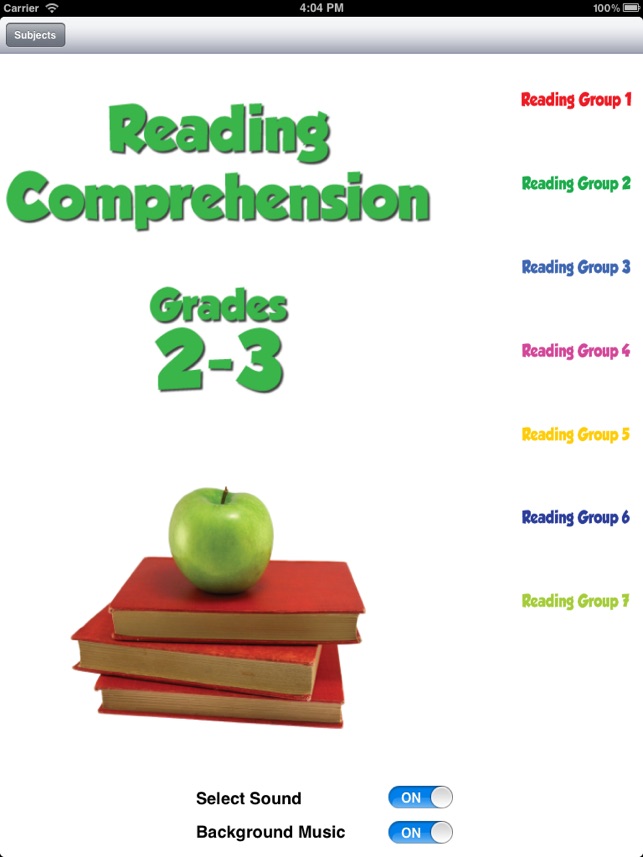 Reading Comprehension Grades 2-3