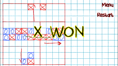 Screenshot #3 pour Gravity Tic Tac Toe Color