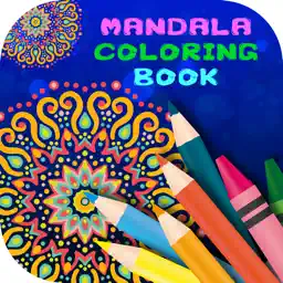 Mandala Coloring Pages- Game Adult Coloring book app icon