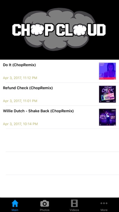 Screenshot #1 pour Chop Cloud