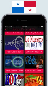Radio Panamá FM / Live Radios Stations Online App screenshot