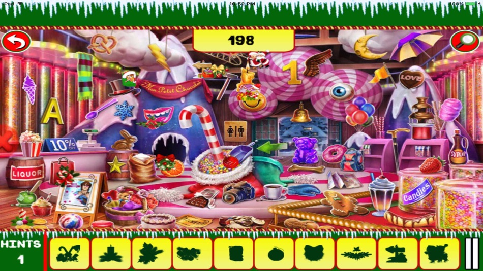 #2. Free Hidden Objects: New Year 2017 Hidden Object (iOS) Podle: rinku patel
