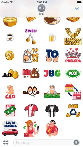 Game screenshot SerbMoji - Serbian Stickers apk