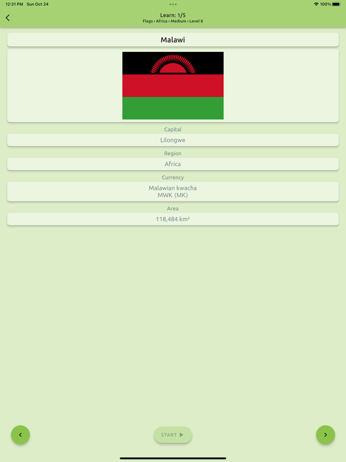 Country Mania Learn and Quiz