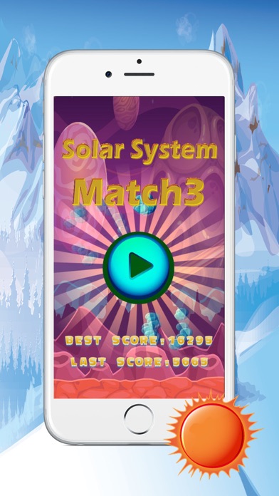 Solar System Match3 Games - マッチ3 マッチ棒 ミニパズルのおすすめ画像1