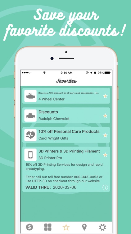 UTEP Employee Discount Program