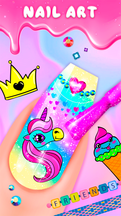 Nail Art game - Nail salon Screenshot