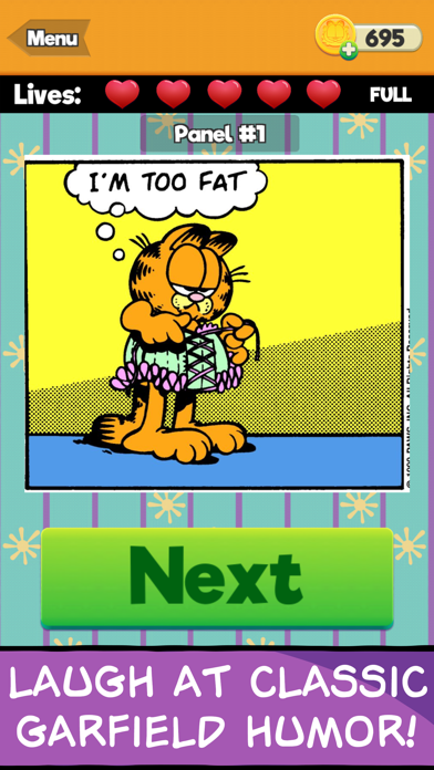 Screenshot #3 pour Garfield Trivia Free Game
