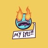 Digital Sticker All-stars: Funny icon