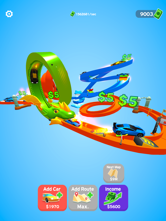 Hot Cars Idle iPad screenshot 5 - Games app