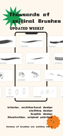 Game screenshot LazyShare-Brushes forprocreate apk