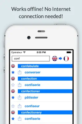 Game screenshot Offline English French Dictionary (Dictionnaire) mod apk