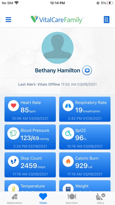 VitalCare Family Screenshot