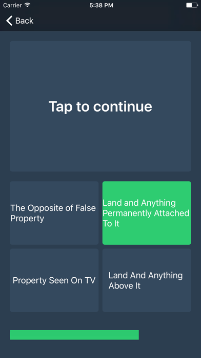 Screenshot #3 pour Real Estate Vocabulary Quiz Free