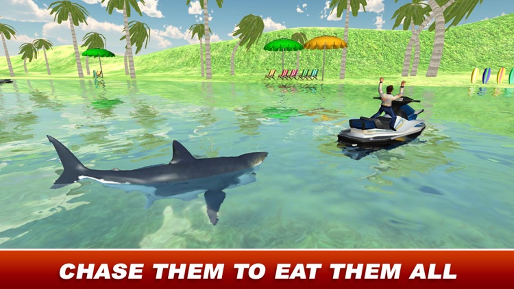 Hungry Predator Evolution: Shark Attack Simulation