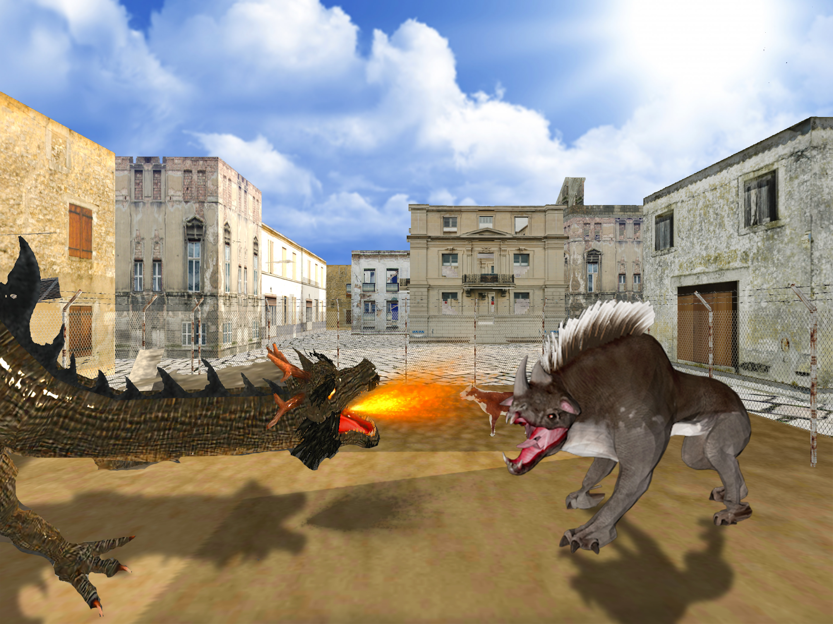 Wolf Beast Attack Sim-ulator 2017: City Monster screenshot 10