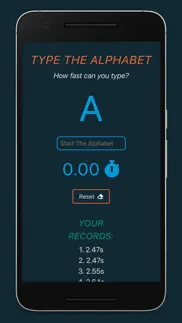 type-the-alphabet iphone screenshot 1