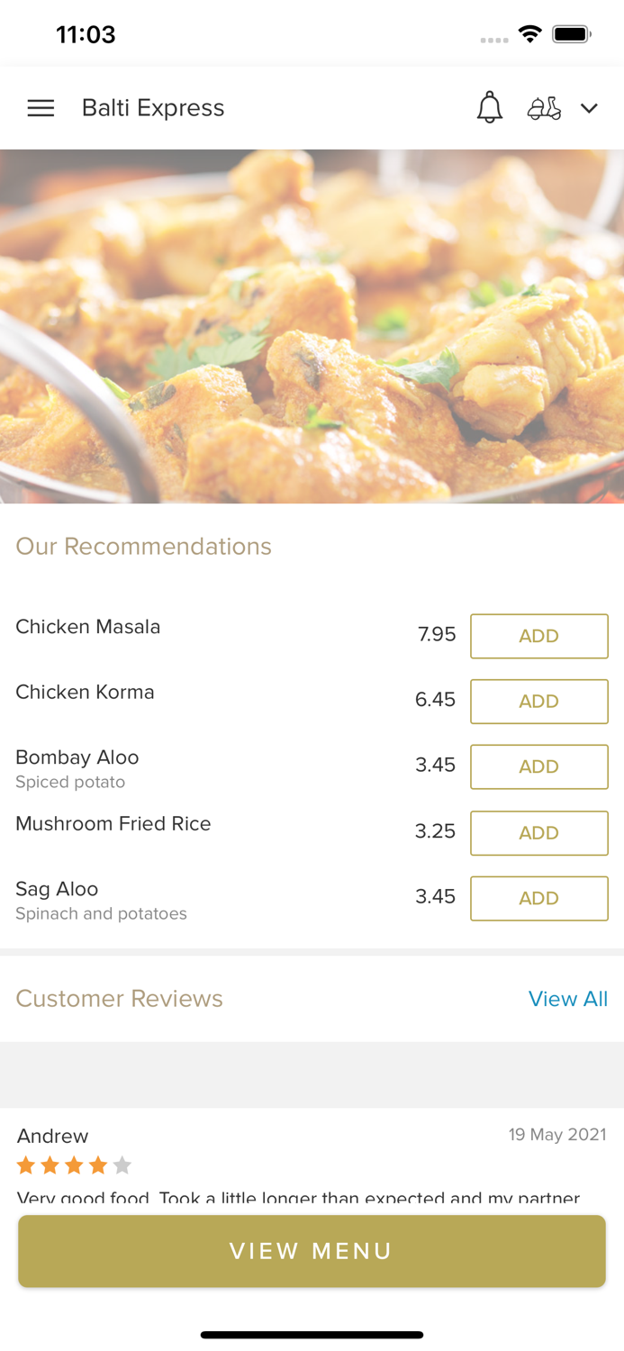 Balti Express Rochester