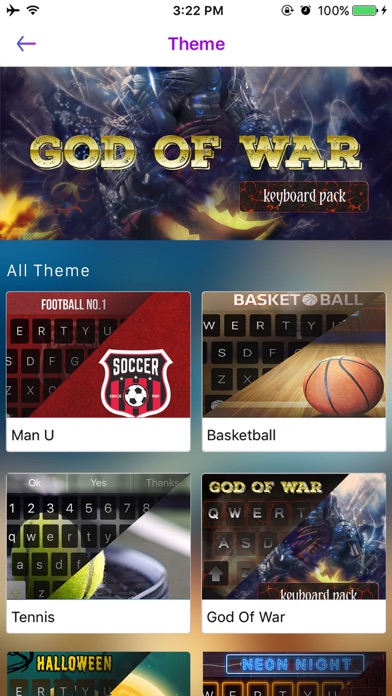 Screenshot #3 pour ViKey Keyboard - keyboard theme,sticker,emoji,font