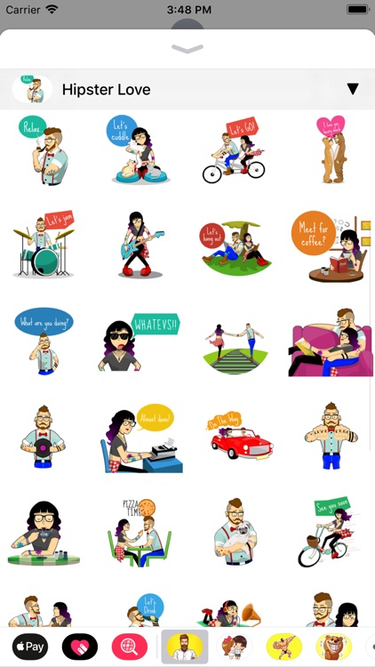 Hipster Sticker • screenshot-7