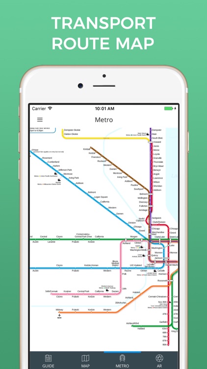 Chicago Travel Guide with Offline Street Map screenshot-4