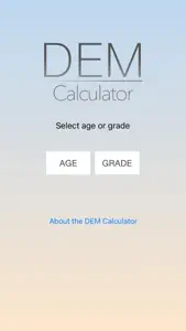 DEM Calculator screenshot #1 for iPhone